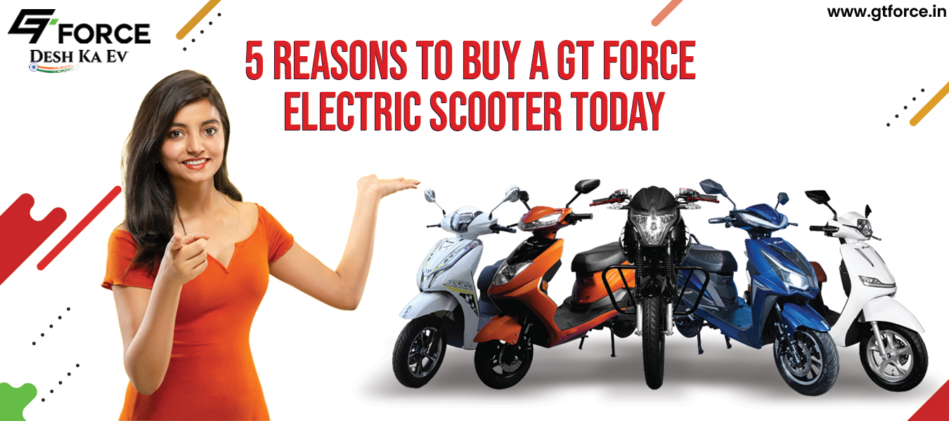 5 Reasons to Buy a GT Force Electric Scooter Today